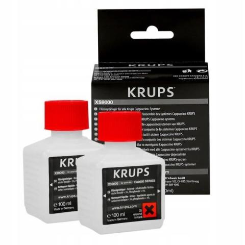 Krups XS9000 Liquide de nettoyage pour machine à café 2x100ml