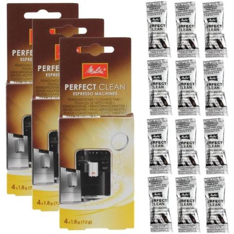 Lot De 12 Tablettes Pour Cafetière À Dosettes – Compatible Avec Melitta 6762481 – Nettoyage Efficace Des Résidus De Café