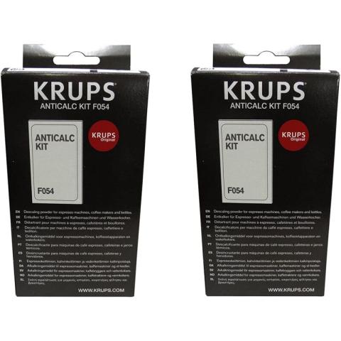 Lot de 2 boîtes de détartrants pour Cafetière Krups F054001B