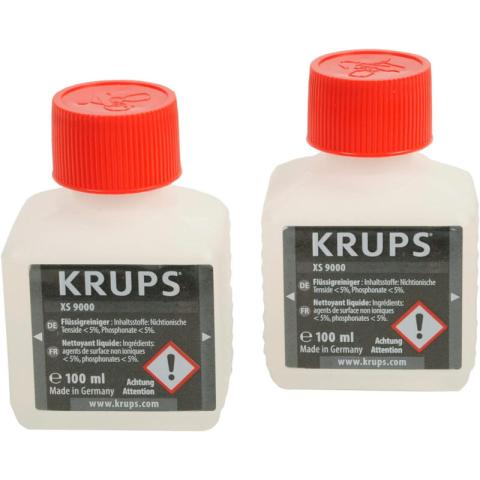 Lot 2 nettoyants liquides pour système Cappucino, Barista Krups XS900010 Lot 2 nettoyants liquides pour système Cappucino, Barista Krups XS900010