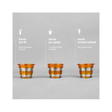 Lot de 3 tamis pour extracteur de jus - T24 Lot de 3 tamis pour extracteur de jus - T24
