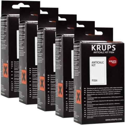 Lot de 5 boîtes de détartrants pour machine à café Krups - CED931929 Lot de 5 boîtes de détartrants pour machine à café Krups - CED931929