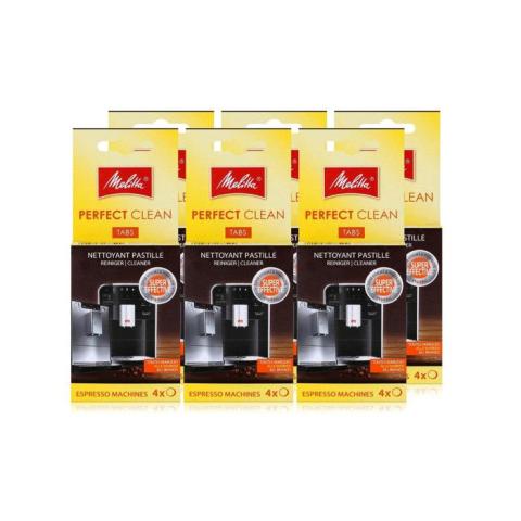 Lot de 6 tablettes de nettoyage - Cafetière Machine à Café - (138471) Lot de 6 tablettes de nettoyage - Cafetière Machine à Café - (138471)