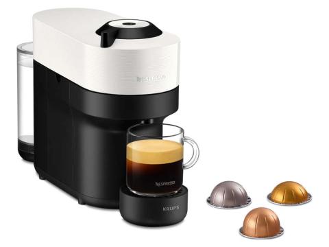 Machine à café Nespresso Krups POP blanche YY4889FD Machine à café Nespresso Krups POP blanche YY4889FD