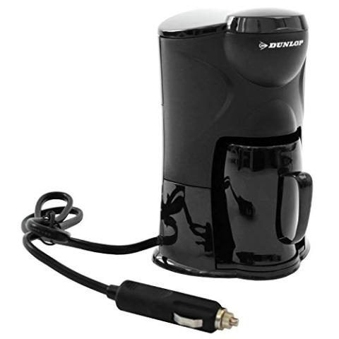 Machine à café 1 Tasse avec Tasse à café pour Connexion à l'allume-Cigare 24V, Machine à café de Voyage pour camions, Bateaux ou Camping-Cars
