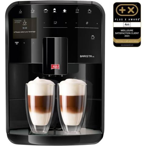 Machine à café automatique avec broyeur - MELITTA - Barista SE F830-003 - 1450 W - Noir Machine à café automatique avec broyeur - MELITTA - Barista SE F830-003 - 1450 W - Noir
