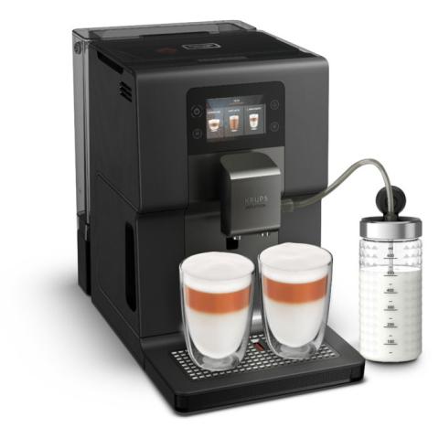 Machine à café automatique - KRUPS - EA875U10 - 3 litres - 1450 W - 15 bars - Écran couleur