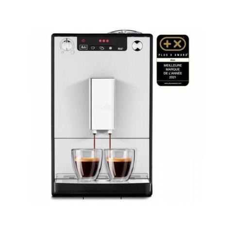 Machine a Cafe broyeur a grain - Melitta - Solo - Argent Machine a Cafe broyeur a grain - Melitta - Solo - Argent