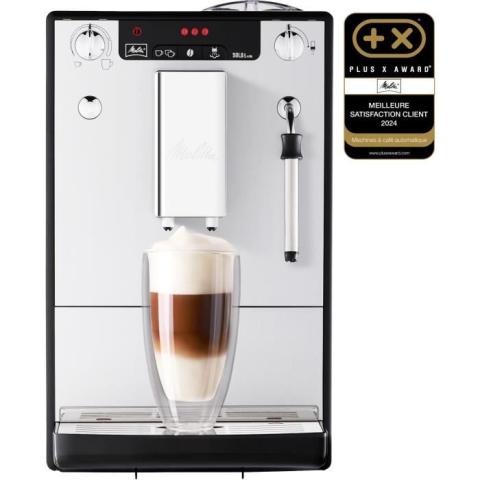 Machine à Café broyeur à Grain MELITTA Solo & Milk - Argent Machine à Café broyeur à Grain MELITTA Solo & Milk - Argent
