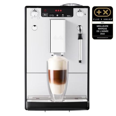 Machine à Café broyeur à Grain MELITTA Solo & Milk - Argent Machine à Café broyeur à Grain MELITTA Solo & Milk - Argent