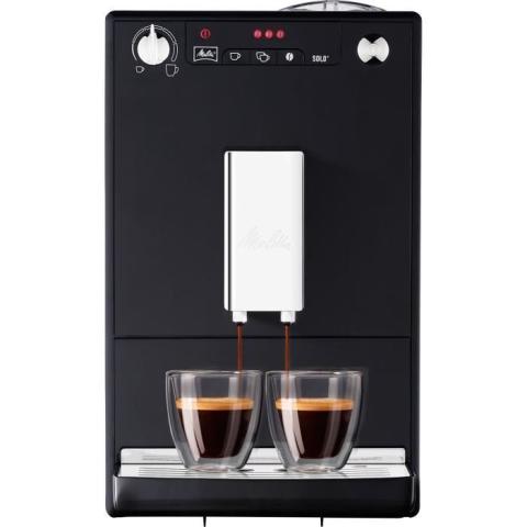 Machine à café broyeur à grain - Melitta - Solo - Noire
