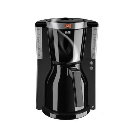 Machine a Cafe - Cafetiere Electrique filtre Melitta Look iv Therm Selection 1011-12 Noir/Acier Brossé - 8 tasses - Systeme anti-gouttes Machine a Cafe - Cafetiere Electrique filtre Melitta Look iv Therm Selection 1011-12 Noir/Acier Brossé - 8 tasses - Systeme anti-gouttes