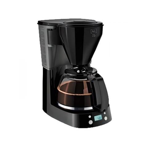 Machine a Cafe - Cafetiere Electrique filtre programmable Easy Timer Melitta 1010-14 - Noir - 1050W - 15 tasses