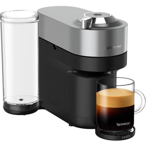 Machine à café à capsules Krups Vertuo Pop+ Titan 1 1L