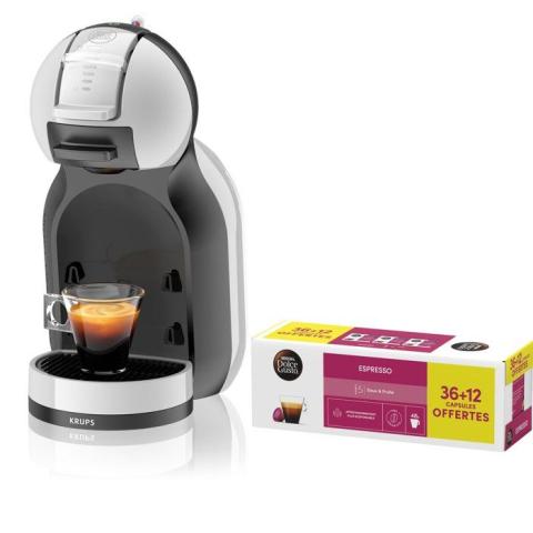 Machine à café à dosette Dolce Gusto YY5832FD KRUPS PLUS 48 Capsule espresso Machine à café à dosette Dolce Gusto YY5832FD KRUPS PLUS 48 Capsule espresso