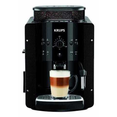 Machine à café Espresso Broyeur - KRUPS - EA8108 - Noir Machine à café Espresso Broyeur - KRUPS - EA8108 - Noir