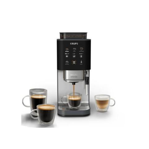 Machine à café expresso broyeur - KRUPS - Coffee Crush Edition - Ultra compacte 15 cm - 15 bars - Carbone Machine à café expresso broyeur - KRUPS - Coffee Crush Edition - Ultra compacte 15 cm - 15 bars - Carbone