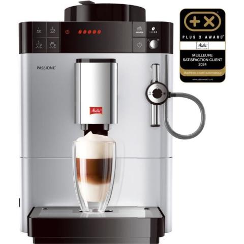 Machine à Café à Grain MELITTA Passione - Argent Machine à Café à Grain MELITTA Passione - Argent