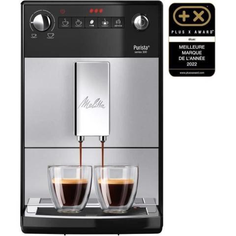 Machine à Café à Grain MELITTA Purista - Argent