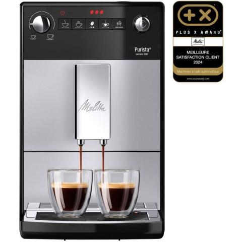 Machine à Café à Grain MELITTA Purista - Argent Machine à Café à Grain MELITTA Purista - Argent