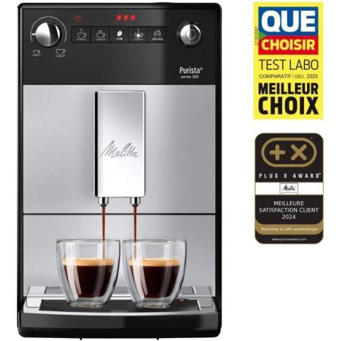Machine à Café à Grain MELITTA Purista - Argent