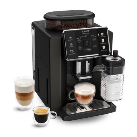 Machine à café grains Sensation Lait M50 Noire Machine à café grains Sensation Lait M50 Noire