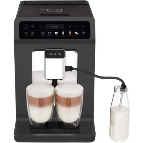 Machine à café - KRUPS - EA895N - 1450W - 15 bars - Cappuccino One Touch Machine à café - KRUPS - EA895N - 1450W - 15 bars - Cappuccino One Touch