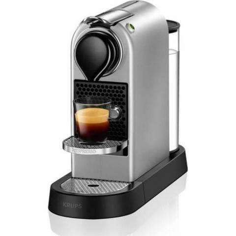Machine à café - Krups - Nespresso Citiz - Argent Silver - 19 bar - Réservoir 1L Machine à café - Krups - Nespresso Citiz - Argent Silver - 19 bar - Réservoir 1L