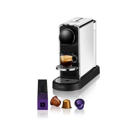 Machine à café Nespresso Krups Citiz Platinum Acier YY5026FD Machine à café Nespresso Krups Citiz Platinum Acier YY5026FD