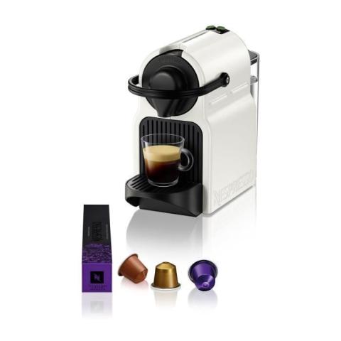 Machine à Café Nespresso Krups Inissia Blanche Cafetière Espresso YY1530FD Machine à Café Nespresso Krups Inissia Blanche Cafetière Espresso YY1530FD