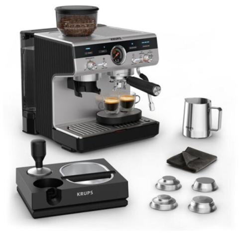 Machine À Espresso Krups Précision Plus Inox 1380 Watts