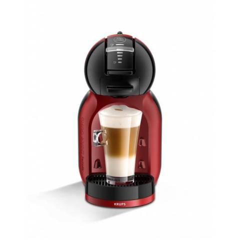 Machine à expresso à capsules KRUPS Nescafé Dolce Gusto Mini Me KP120H31, 0.8l, 1500W, 15 bar, rouge-noir