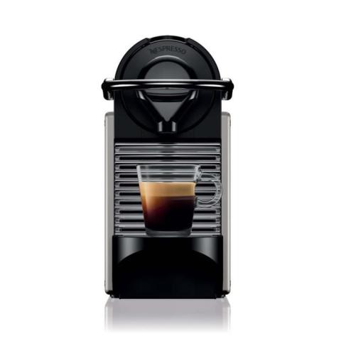 Machine expresso à capsules KRUPS NESPRESSO YY4127FD Pixie - Titane - Pression19 bars Machine expresso à capsules KRUPS NESPRESSO YY4127FD Pixie - Titane - Pression19 bars