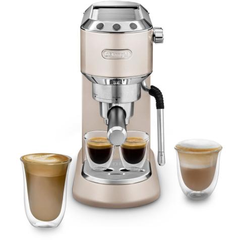 Machine à expresso DELONGHI dedica arte EC885.BG beige metallics Machine à expresso DELONGHI dedica arte EC885.BG beige metallics