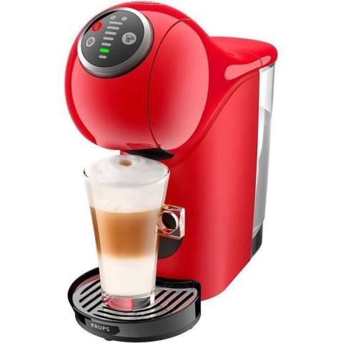Machine Expresso - Krups - Genio S Plus - Rouge - 15 bars - 0.8 Litres