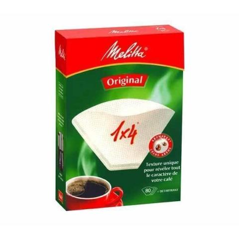 MELITTA 100 filtres à café 1x4 Blanc MELITTA 100 filtres à café 1x4 Blanc