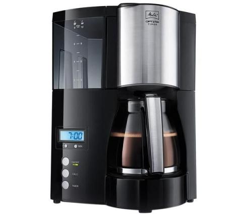 Melitta - 100801 Cafetiere Filtre Programmable Optima Timer - Noir