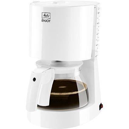 MELITTA 1017-01 Cafetière Enjoy II Glass Blanc 1017-01 MELITTA 1017-01 Cafetière Enjoy II Glass Blanc 1017-01