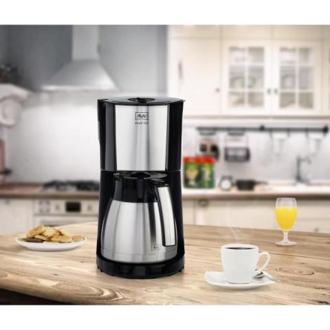 MELITTA 1017-08 Cafetière filtre avec verseuse isotherme Enjoy Top Therm - Inox
