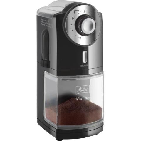 MELITTA 1019-02 Moulin à café électrique Molino - Noir