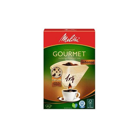 Melitta - 6687731 Gourmet Intense Filtre à Café 1 x 4 cm 80 Pièces Melitta - 6687731 Gourmet Intense Filtre à Café 1 x 4 cm 80 Pièces