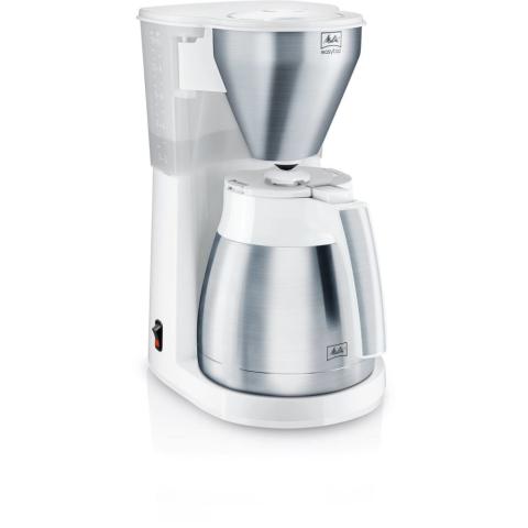 Melitta CAFETIÈRE EASY TOP THERM SST BLANC-ACIER BROSSE Melitta CAFETIÈRE EASY TOP THERM SST BLANC-ACIER BROSSE