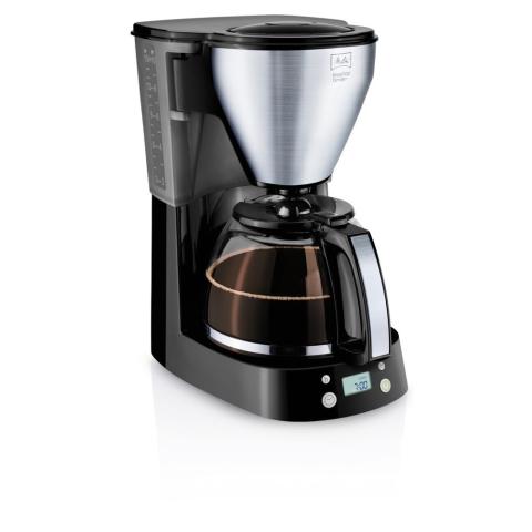 Melitta CAFETIÈRE EASY TOP TIMER NOIR-ACIER BROSSE Noir, Acier Melitta CAFETIÈRE EASY TOP TIMER NOIR-ACIER BROSSE Noir, Acier