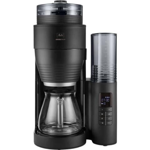 MELITTA Cafetiere filtre avec broyeur integré - AromaFresh II Glass Basic 1030-06 - broyeur en céramique intégré - réglage de l MELITTA Cafetiere filtre avec broyeur integré - AromaFresh II Glass Basic 1030-06 - broyeur en céramique intégré - réglage de l
