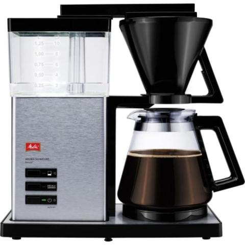 Melitta Cafetière MELITTA Aroma Signature DeLuxe - 10 tasses - Filtre - Noir Noir Melitta Cafetière MELITTA Aroma Signature DeLuxe - 10 tasses - Filtre - Noir Noir