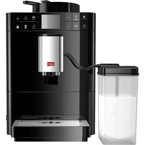 Melitta Caffeo Varianza CSP Noir, F57/0-102, Machine a Cafe et Boissons Chaudes Automatique, Reservoir a Lait Amovible