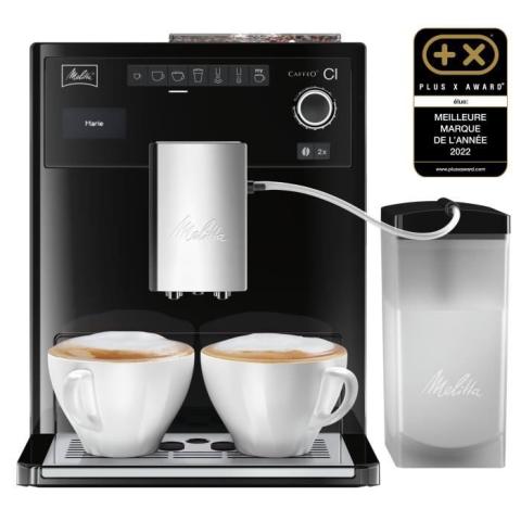 Melitta CI Noir E970-103 , Machine à Café  Expresso et Boissons Chaudes Automatique