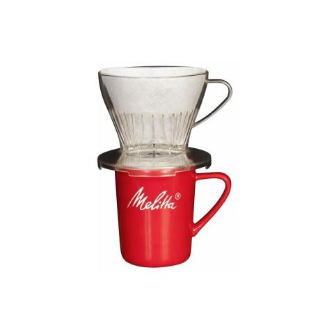 Melitta - cup+support filtre standard 1x2 blanc - 6761206