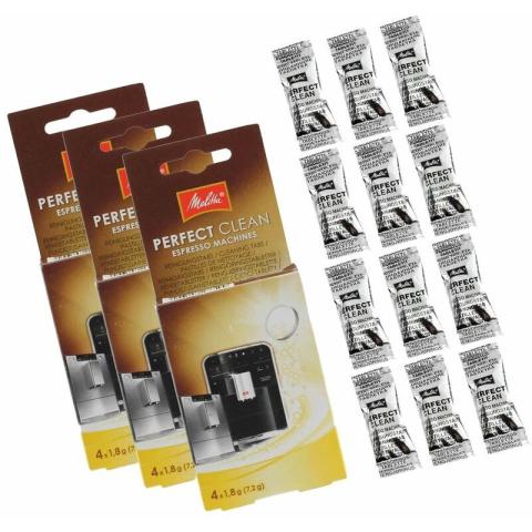 Melitta - Détartrant lot de 3 boites (12 pastilles) (6762481) Cafetière, Machine à Café