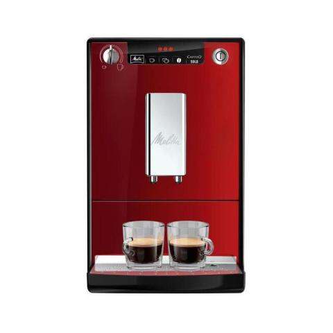 Melitta - E950-104 Machine Expresso Automatique Avec Broyeur Caffeo Solo - Rouge